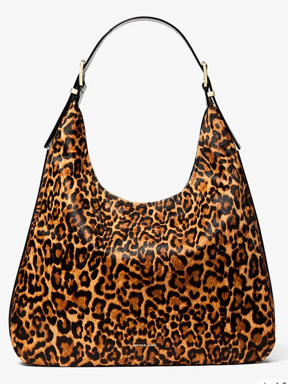 Michael Kors Nolita Large Leopard Print Calf Hair Hobo Shoulder Bag
NWT - Picture 1 of 16